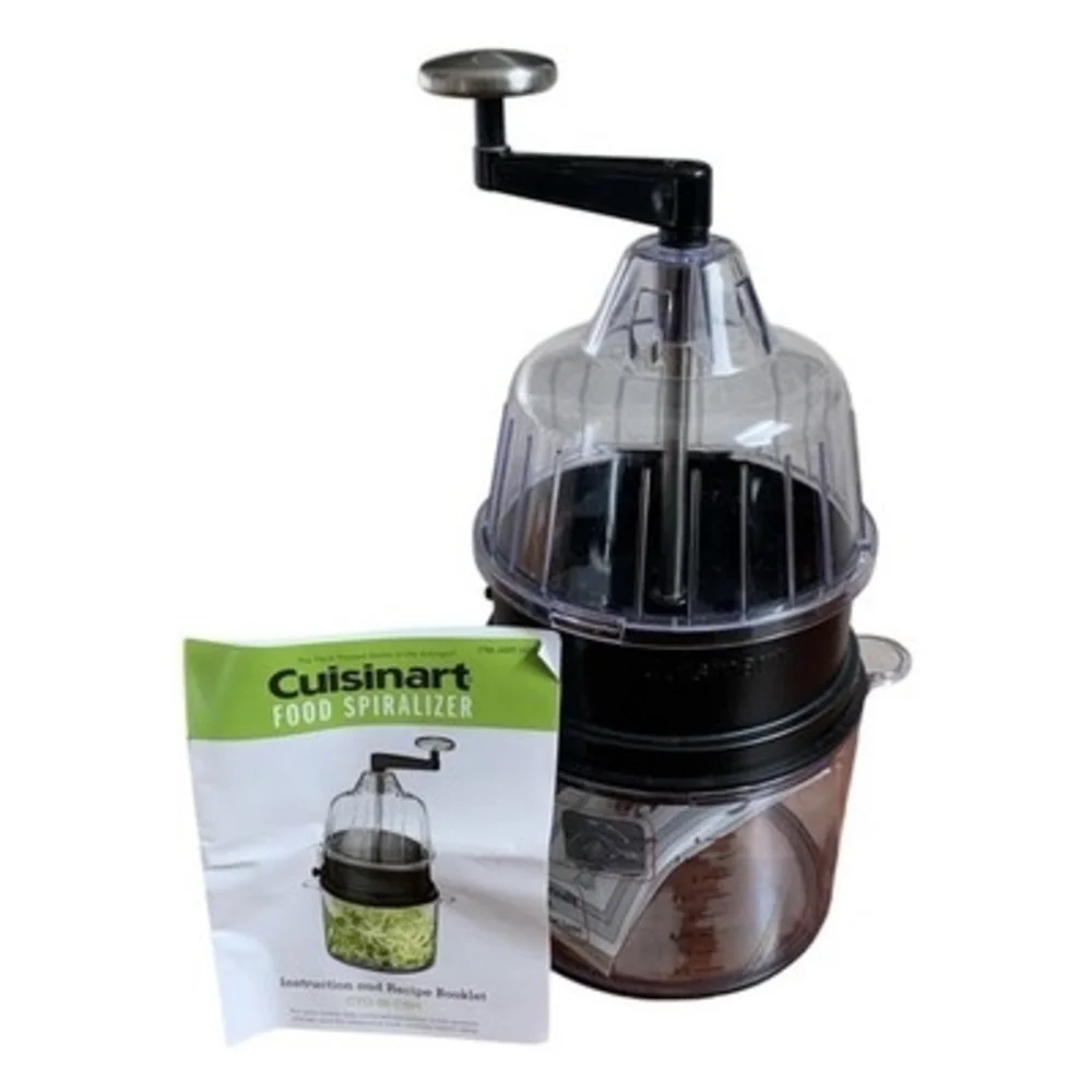 Vintage Cuisinart CTG-00-SPI Manual Food Spiralizer 11